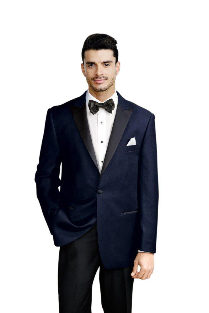 "Liam" Navy Velvet Jacket - Image 5