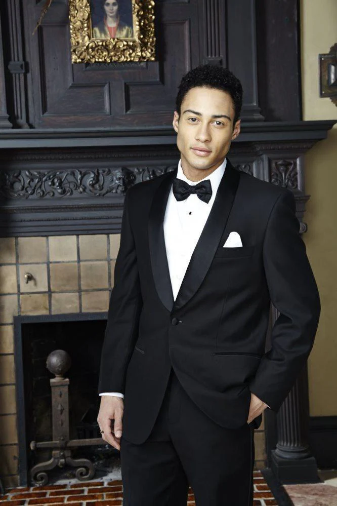 "London" Black Tuxedo Jacket (Separates) - Image 8