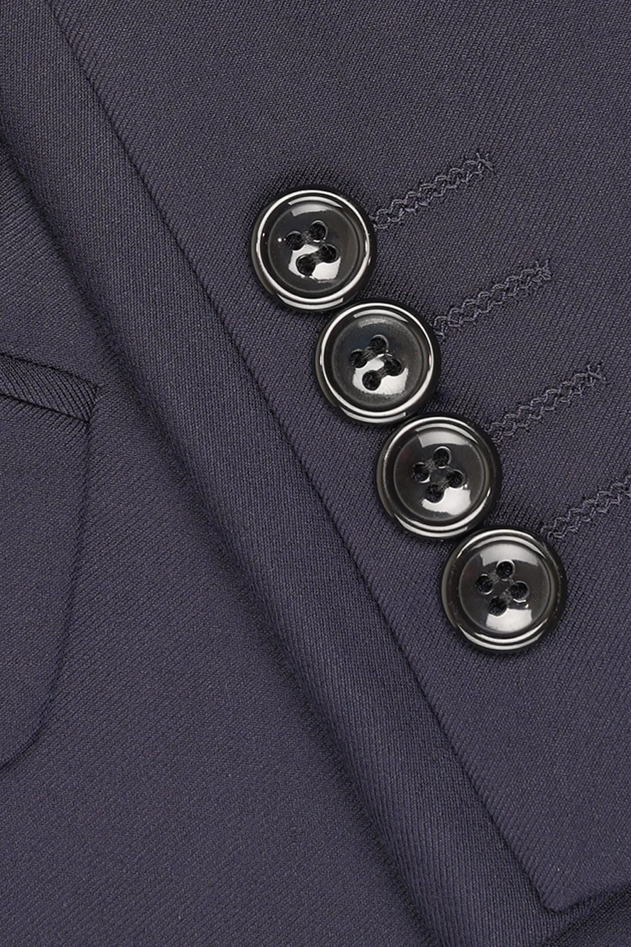 "Madison" Midnight Navy Suit Jacket - Image 3