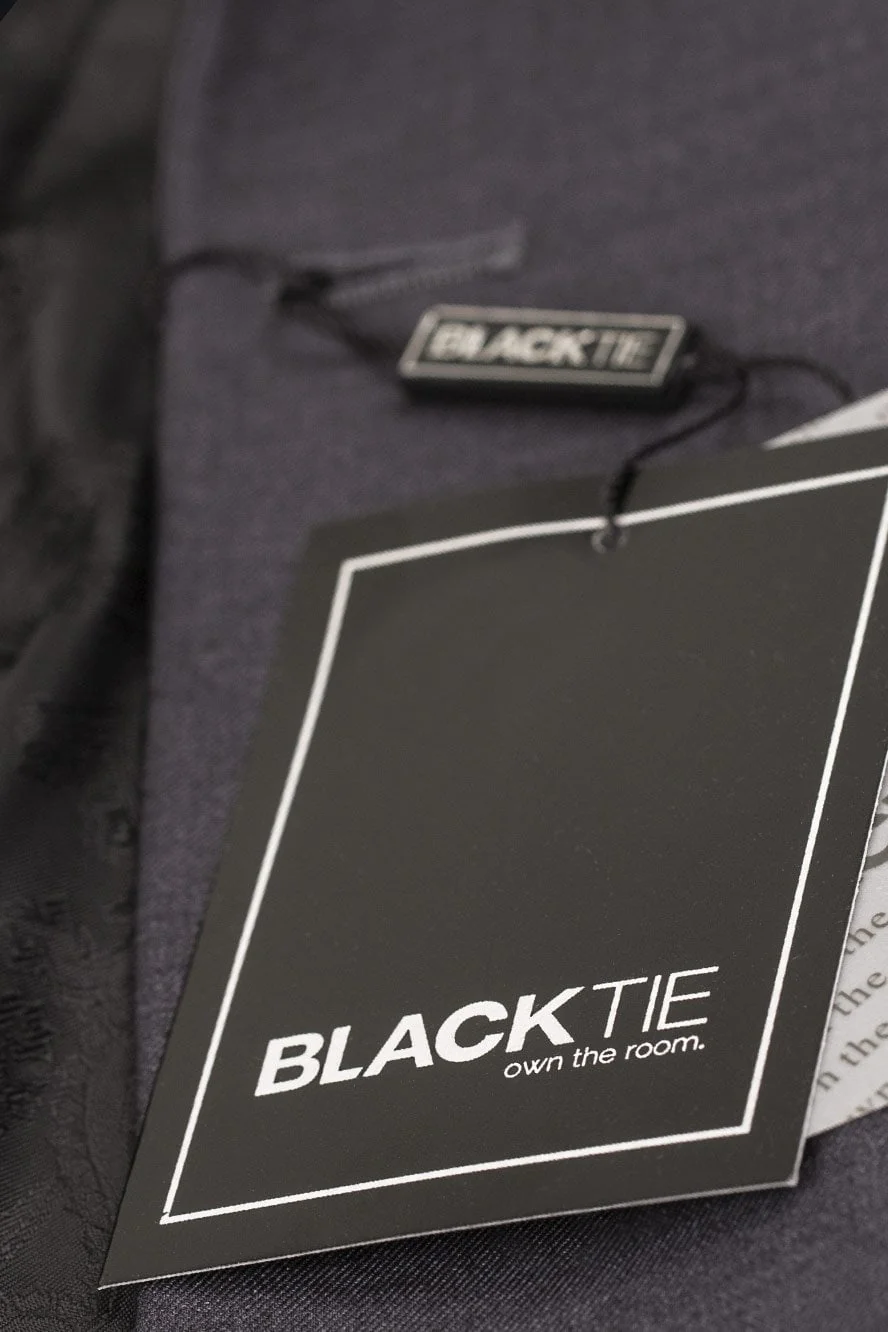 "Milan" Steel Grey Tuxedo Jacket - Image 5