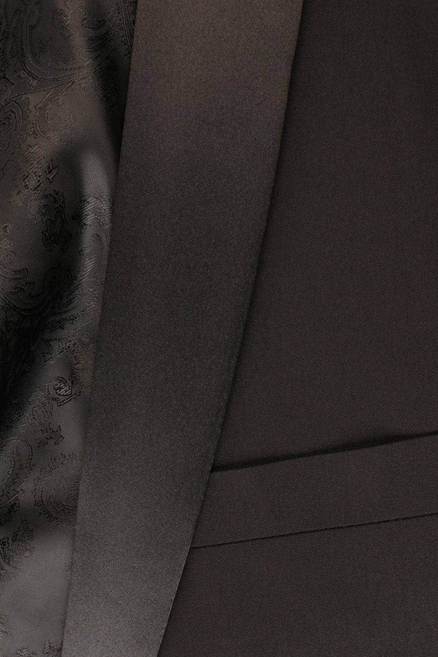 "Rio" Black Tuxedo Jacket - Image 2