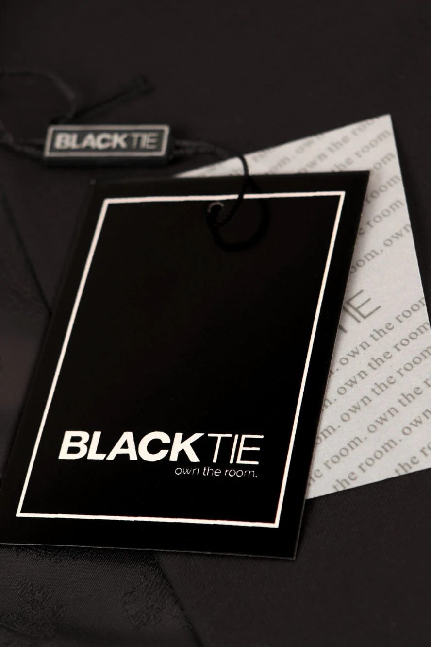 "Rio" Black Tuxedo Jacket - Image 5